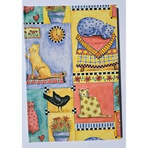 Vintage Y2K Kitty Cat Notebook Journal Diary  NOS A4